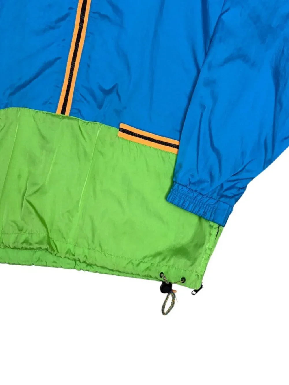 VINTAGE 90s SKYR Ski Jacket Windbreaker Retro Bright Light Bomber Womens Medium